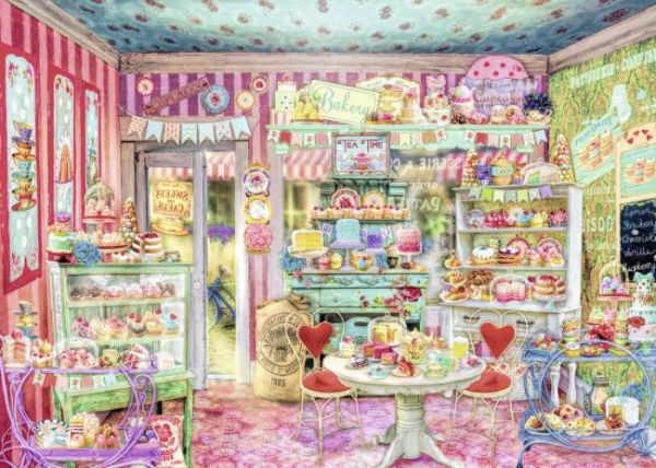 Puzzle Der Süßigkeitenladen
