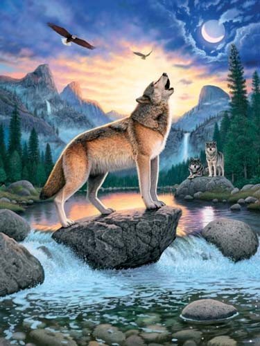 Puzzle The Wolfs Call