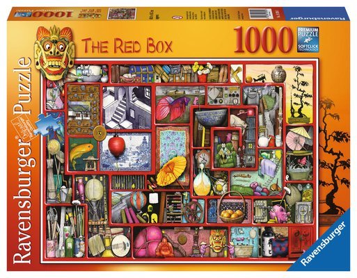 Puzzle Colin Thompson: a caixa vermelha