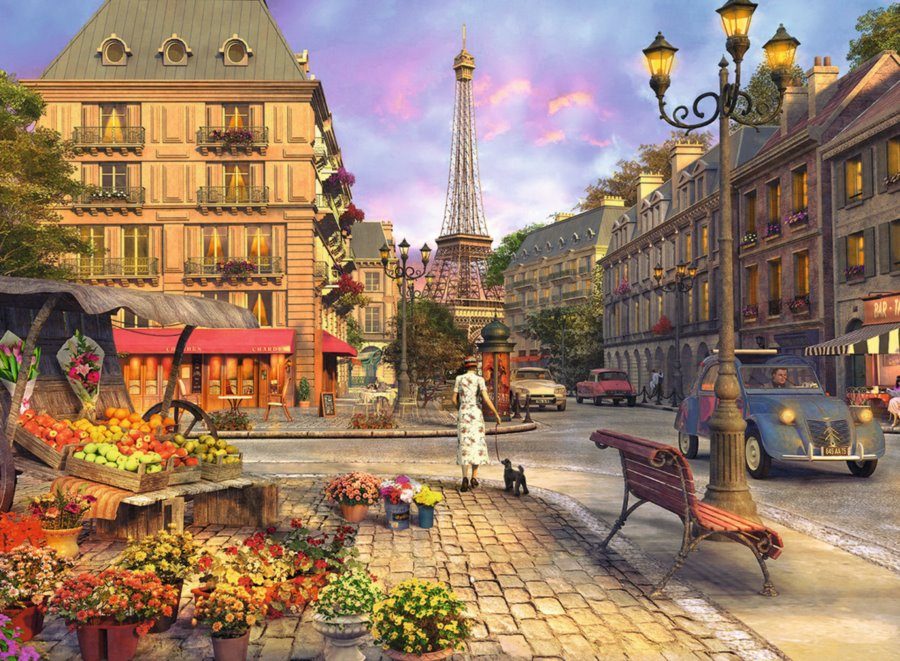 Puzzle Davison: Walk in Paris