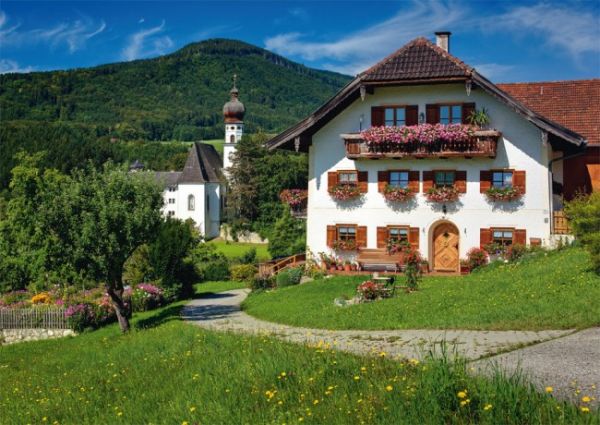 Puzzle Nyaralás: Oberbayern, Németország