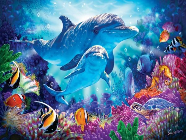 Puzzle Steve Sundram: Delfin őrző 
