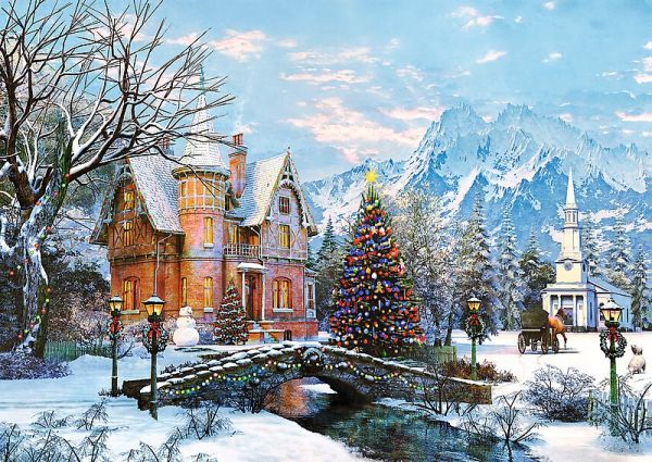 Puzzle Dominic Davison: Zimowy krajobraz