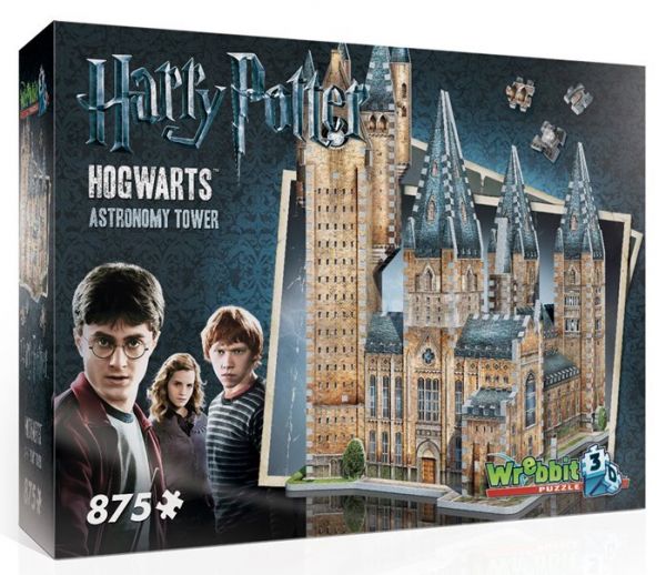 Puzzle Harry Potter: Hogwarts, Torre astronómica 3D