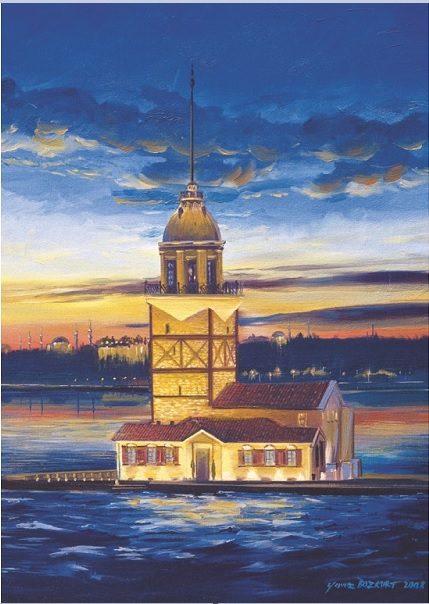 Puzzle Maiden's Tower, Istanbul, Turecko