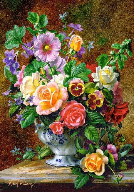 Puzzle Williams: Flowers in a vase