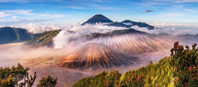 Puzzle Volcan Bromo, Indonésie