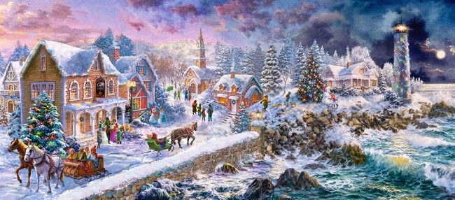 Puzzle Nicky Boehme: Holiday at seaside