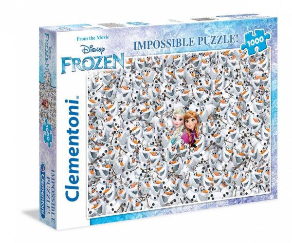 Puzzle 1000 pièces : Impossible Puzzle : Marvel - Clementoni - Rue des  Puzzles
