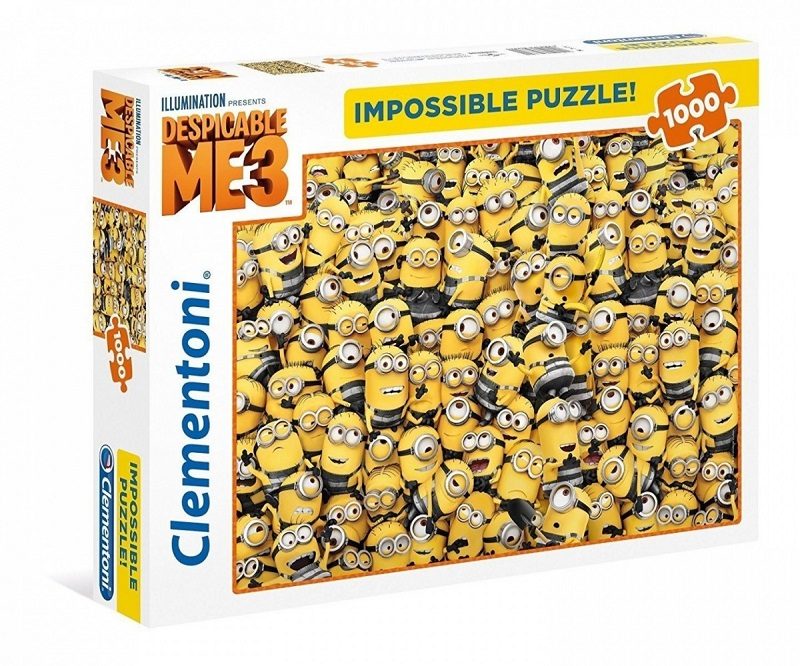 Verbanning Allergie krans Puzzle Impossible Minions, 1 000 pieces | Puzzle-USA.com