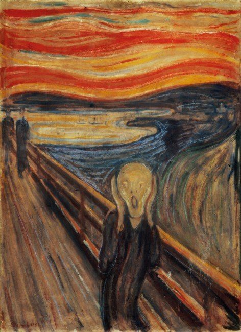 Puzzle Edvard Munch: Vreskot