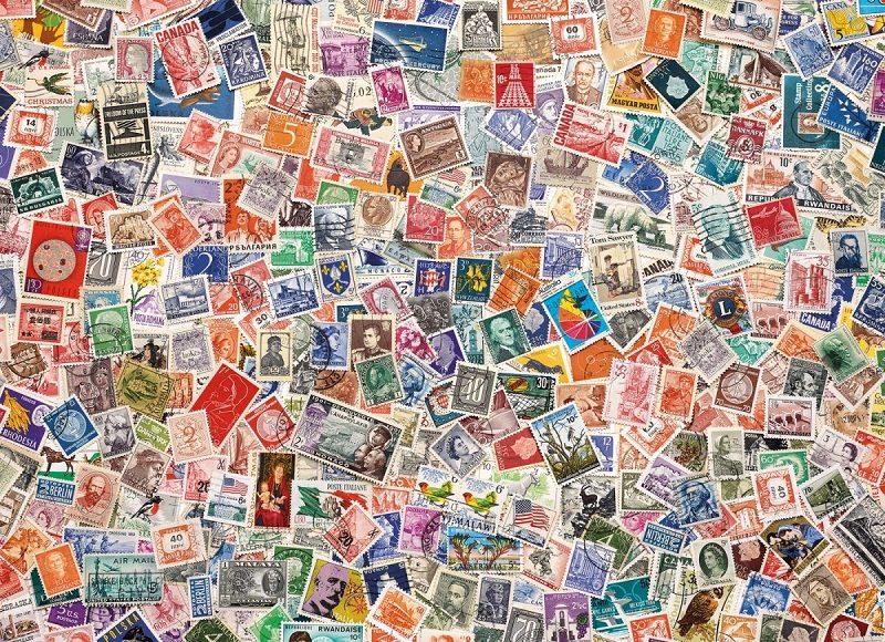 Puzzle Postzegels