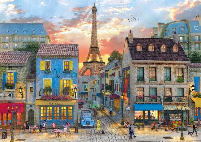 Puzzle Street of Paris