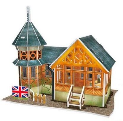 Puzzle Britse Villa 3D
