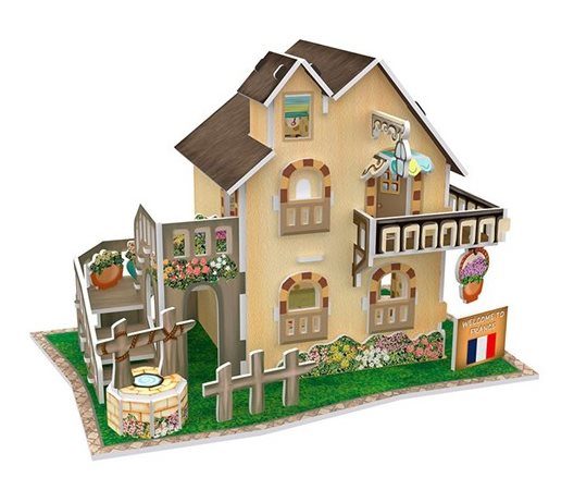 Puzzle 3D Záhradná chatka