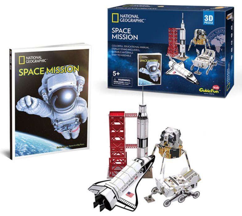 Puzzle National Geographic Space Mission 3D