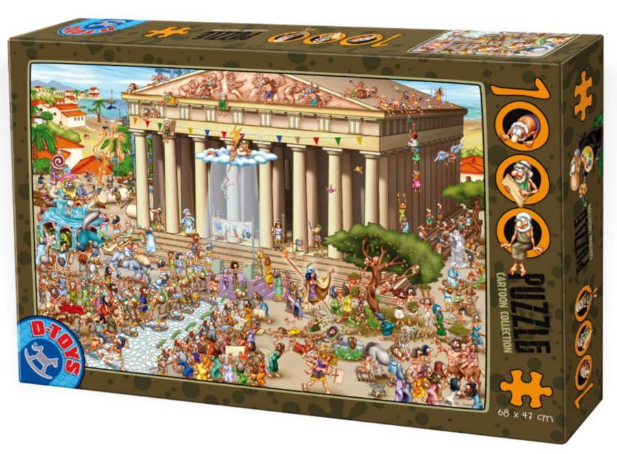 Puzzle Grécky chrám