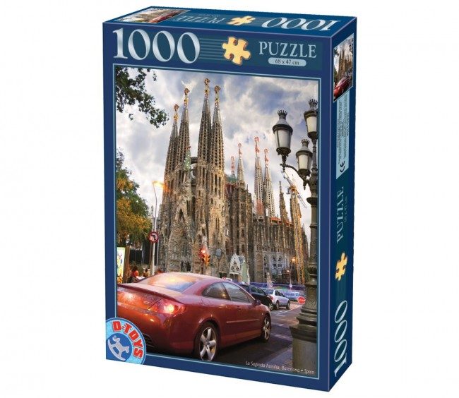 Puzzle La Sagrada Familia, Barcelona