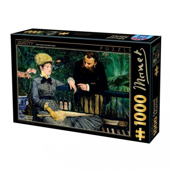 Puzzle Manet: In the conservatory