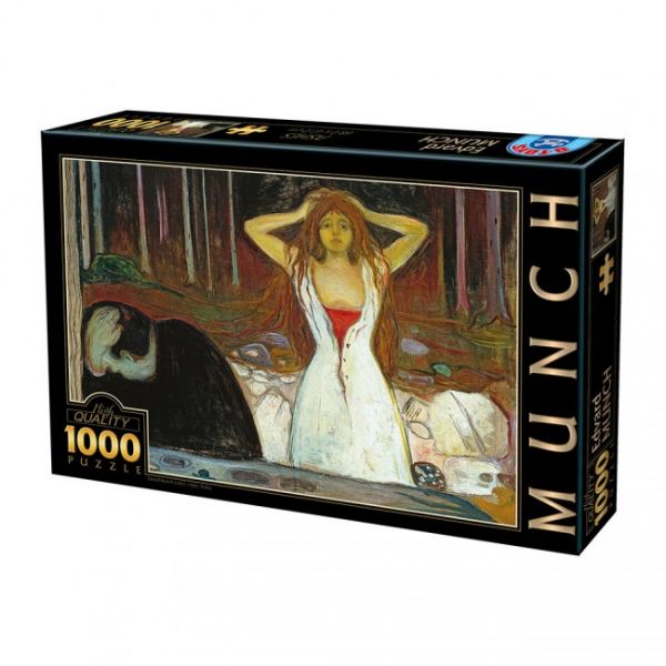 Puzzle Edvard Munch: Popioły