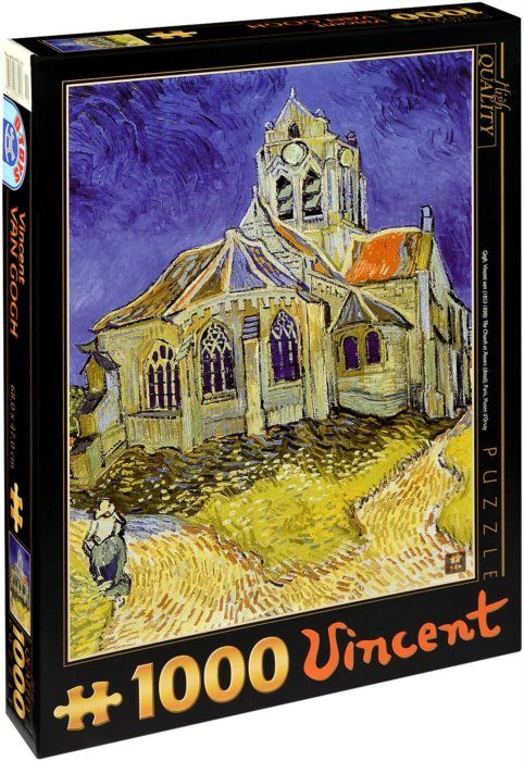 Puzzle Vincent van Gogh: The Church at Auvers