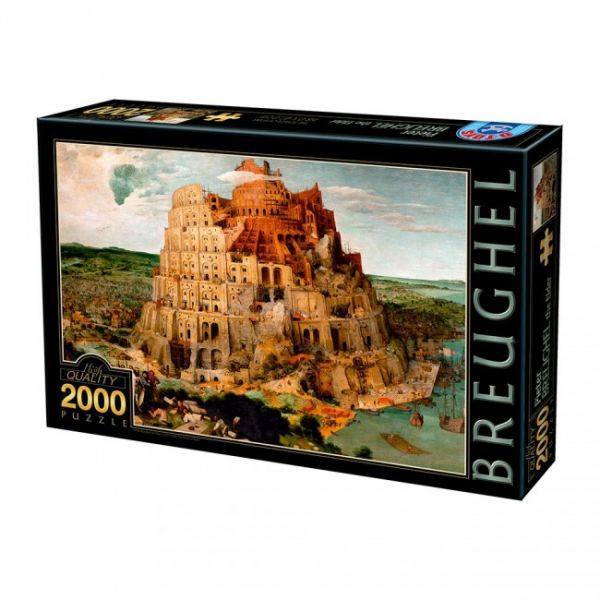 lila Shinkan Verdienen Puzzle Brueghel: De toren van Babel, 2 000 stukken | PuzzleMania.nl