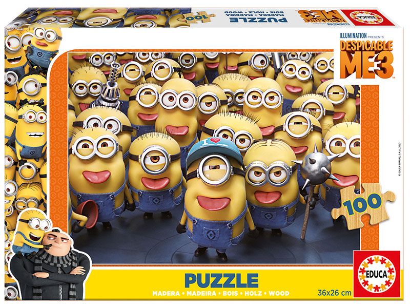 Simuleren Karakteriseren Handvol Puzzle Minions 100 pieces, 100 pieces | Puzzle-USA.com
