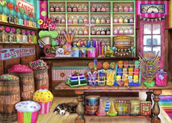 Puzzle Candy shop