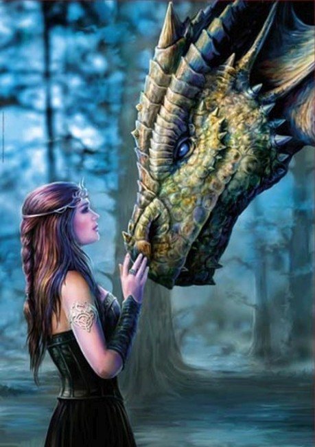 Anne Stokes: Once upon a time