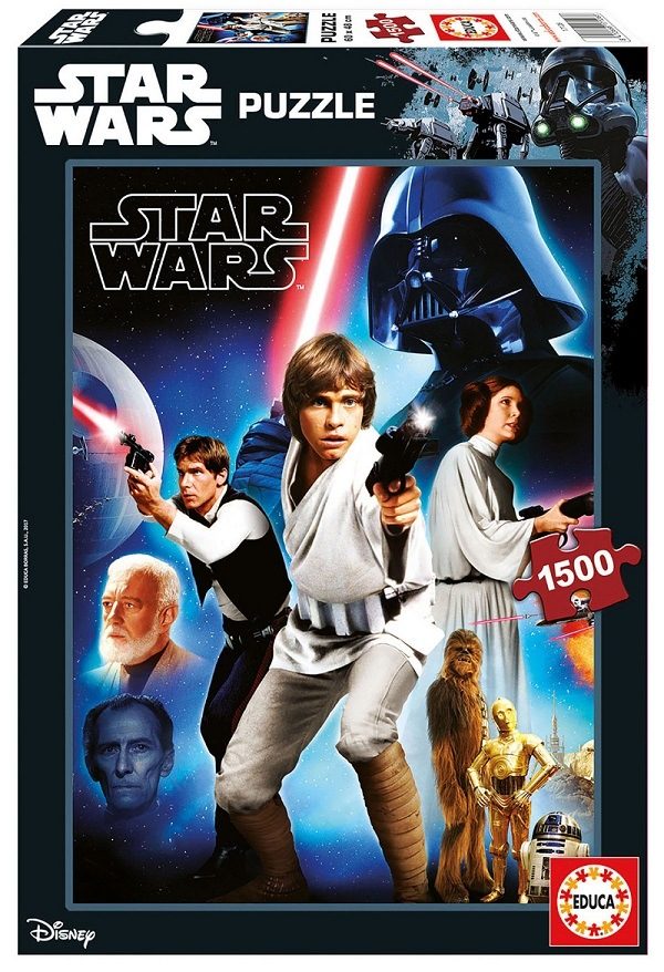 TENYO W1000-685 Jigsaw Puzzle Star Wars Climax Special Art Collection