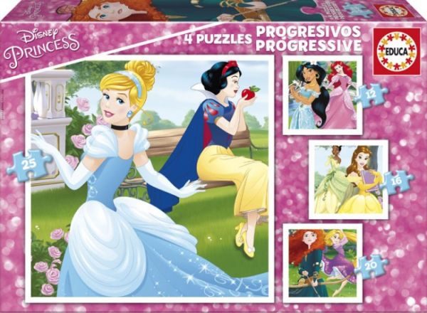 Malette puzzle princesse - Disney