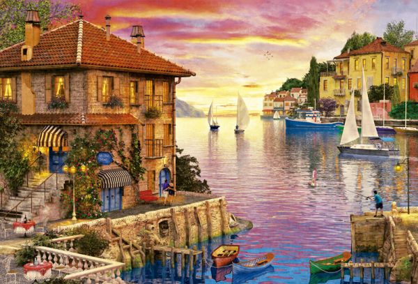 Puzzle Davison: The mediterranean harbour