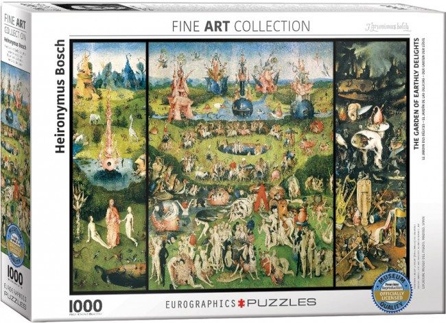 Puzzle Hieronymus Bosch: Ogród ziemskich rozkoszy