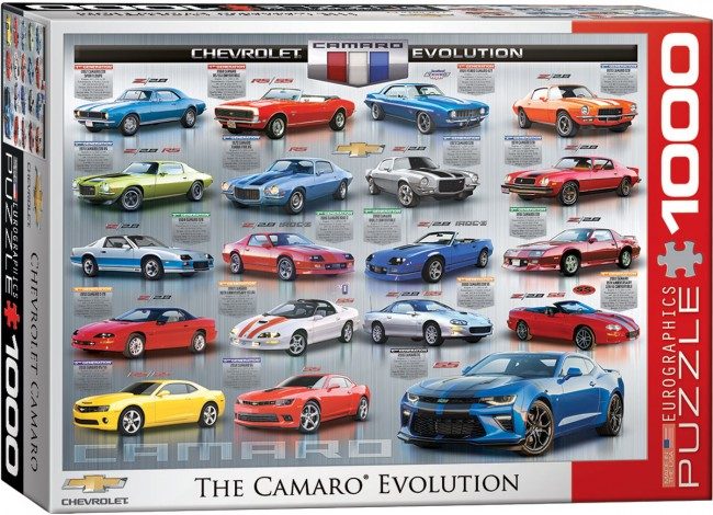 Puzzle Chevrolet The Camaro Evolution