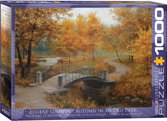 Puzzle Lushpin: Autumn in an old park