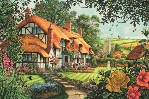 Puzzle Steve Crisp: Thatcher's cottage