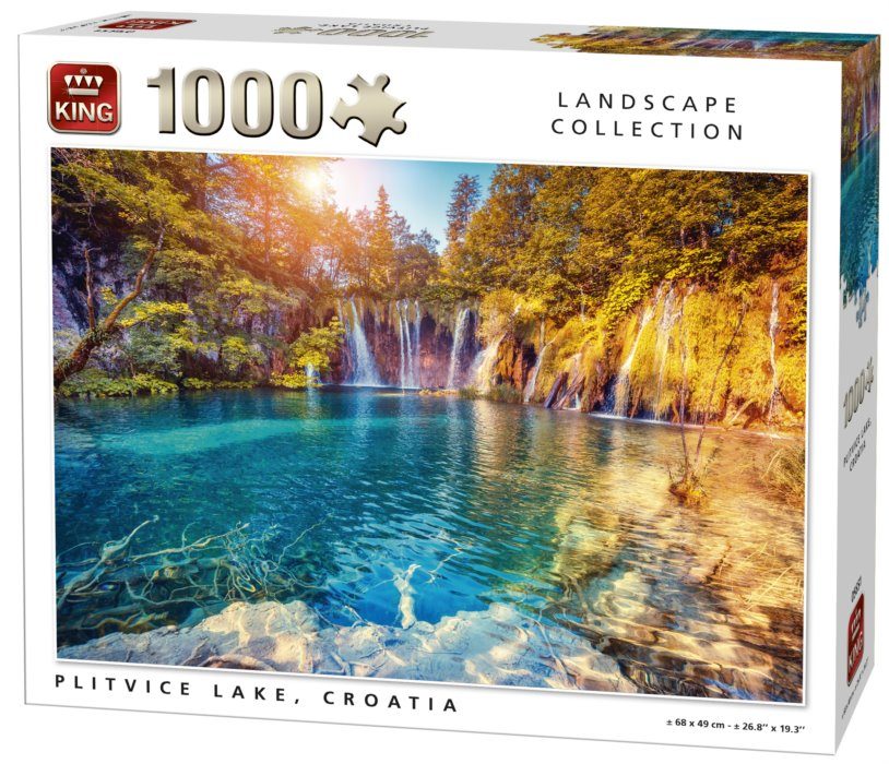 Puzzle Plitvice Lakes, Kroatien