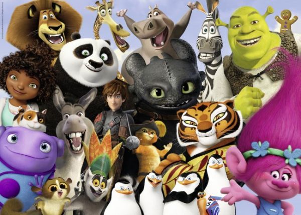 Puzzle DreamWorks family