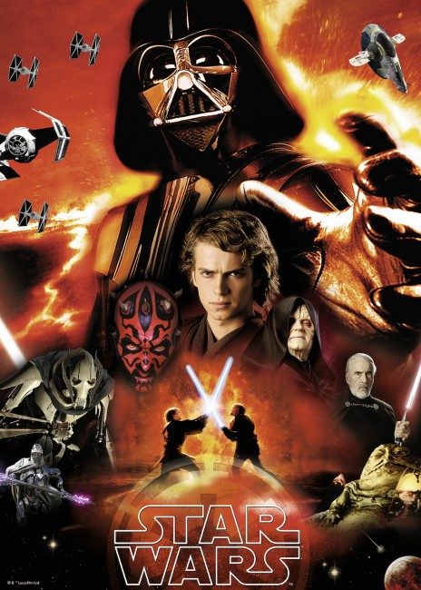 Puzzle Star Wars: The dark side, 1 000 pieces