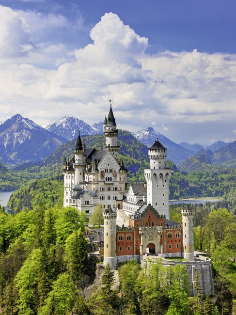 Puzzle Sprookjeskasteel Neuschwanstein