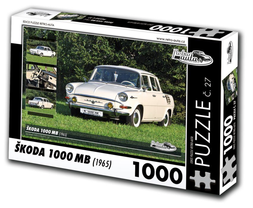 Puzzle Škoda 1000 MB (1965), 1 000 pieces | PuzzleMania.eu