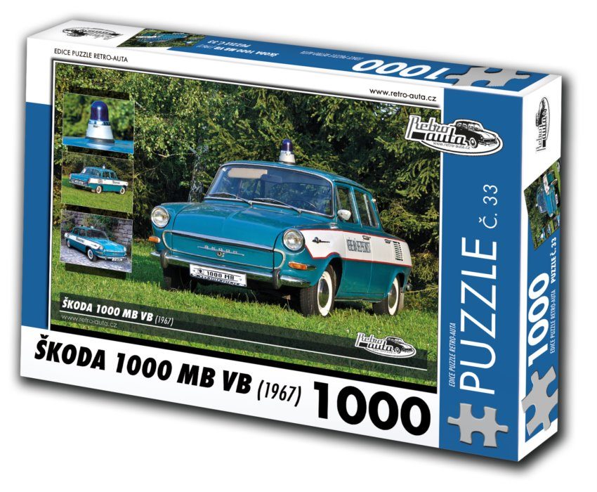 Puzzle Škoda 1000 MB VB (1967) II