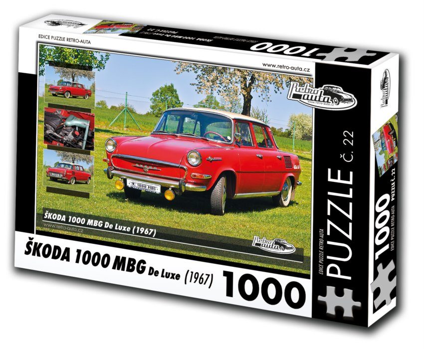 Puzzle Škoda 1000 MBG De Luxe (1967)