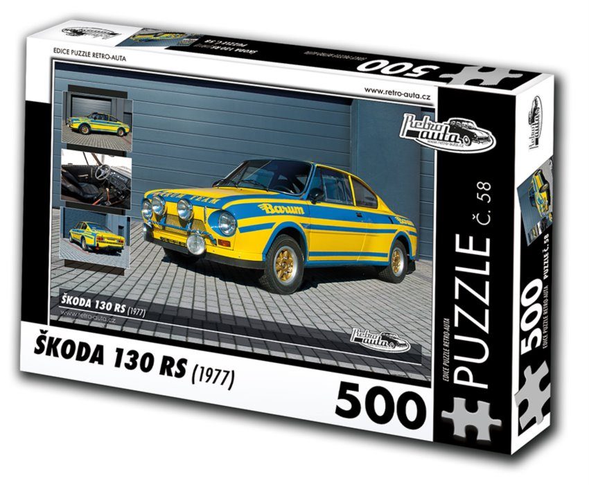 Puzzle Škoda 130 RS (1977)