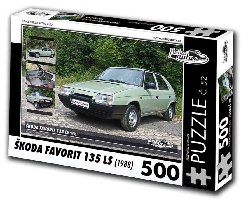 Puzzle Škoda Favorit 135 LS (1988)