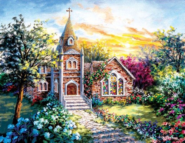 Puzzle Nicky Boehme: A tranquil setting