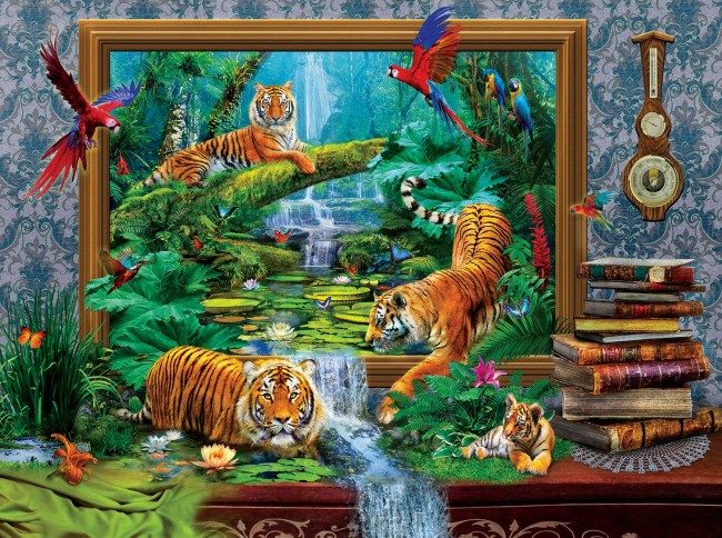 Puzzle Patrik Krasny: Ud af junglen