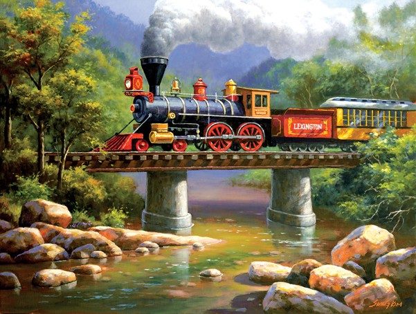 Puzzle Sung Kim: Vlak Lexington Express