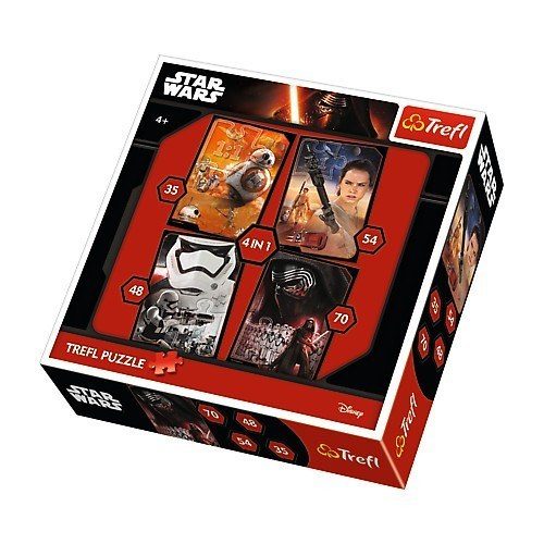 Puzzle 4in1 Star Wars
