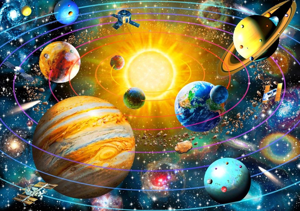 Puzzle Obročasti sončni sistem